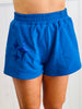 Queen Of Sparkles Royal Sparkle Logo Shorts (Reg. and Plus)