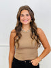 Crystal & Peral Detailed Tank Top (Reg.) - 4 Colors