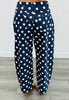 Polka Dot Ankle Pants (Reg & Plus) - 4 Colors