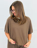 Brown Polka Dot Top & Crop Pants Set (Reg.)