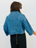 Risen Medium Fold Over Collar Jacket (Reg & Plus)