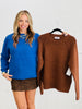 Raglan Sleeve Sweater Top (Reg.)-2 Colors