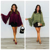 Ruffled Chiffon High Low Blouse Remix (Reg & Plus) - 2 Colors