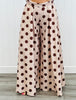 Polka Dot Pleated Palazzo Pants (Reg.)