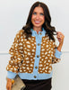 Bambi Deer Print Sweater Cardigan (Reg.)
