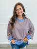 Create Comfort Striped Boxy Sweatshirt (Reg.)-3 Colors