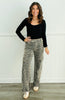 Animal Print Cargo Pants (Reg)