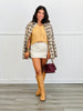 Ivory Side Slit Mini Skort (Reg.)