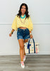 Balloon Sleeve Blouse (Reg.)-4 Colors