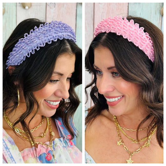 TJ - Beaded Bliss Headband (2 colors)