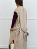 Mocha Wool Blend Maxi Cardigan (Reg.)