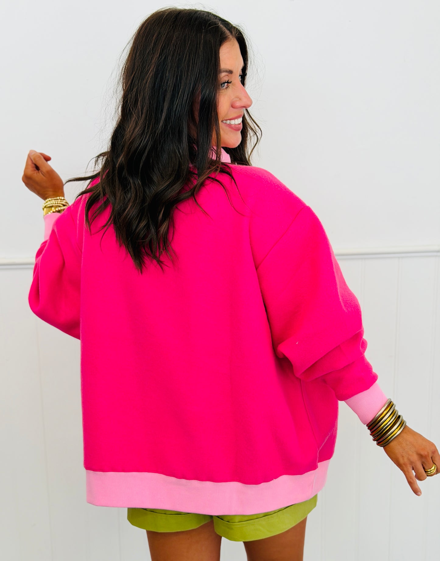 Just Pray 2-Sided Mock Sweatshirt (Reg.)