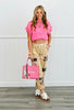 POL Tan Studded Sensation Jogger Pants (Reg.)