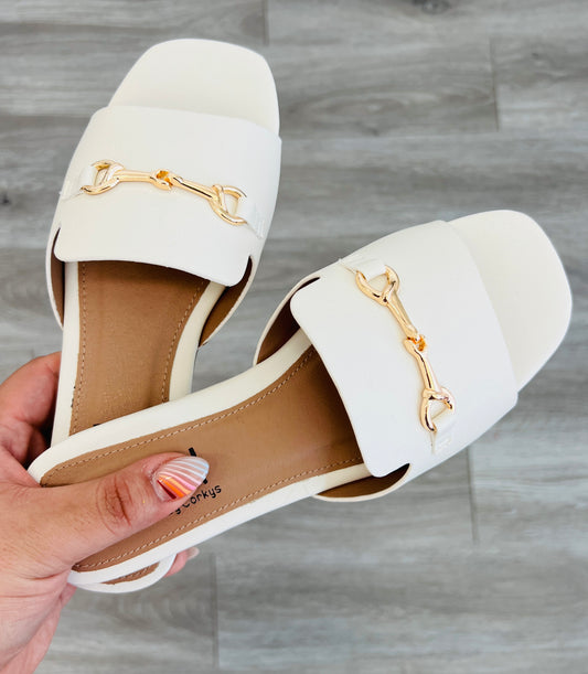 Corkys Ivory Bit Of A Breeze Sandals