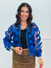 Geo Circles Sheer Mesh Jacket (Reg.)- 7 Colors