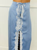 Blue Vintage Lace Cami & Skirt Set (Reg.)