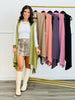 Dear Scarlett Cozy Sleeveless Vest (Reg. and Plus) - 6 Colors