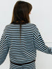 Striped Button Down Sweater Cardigan (Reg.) - 3 Colors