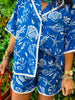 Blue Seashell Top & Short Set (Reg.)