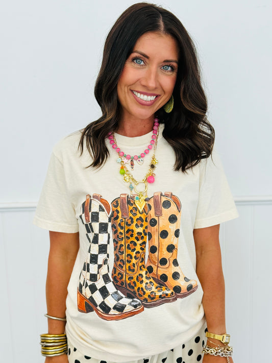 Boot Scootin' Style Tee (Reg. and Plus)