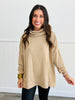 Turtleneck Love Sweater (Reg & Plus)-5 Colors