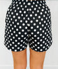Black Easy Win Polka Dot Boxer Shorts (Reg. and Plus)