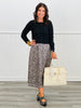 Leopard Print Midi Skirt (Reg. and Plus)