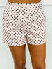 Pink Combo Polka Dot Shorts (Reg & Plus)