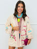 POL Natural Let The Sun Shine Beaded Cardigan (Reg.)