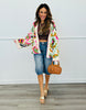 POL Natural Multi Print Kimono Jacket (Reg.)