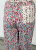 Cream Floral Jogger Pants (Reg & Plus)