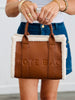 Ski Bunny Faux Leather Tote (6 colors)