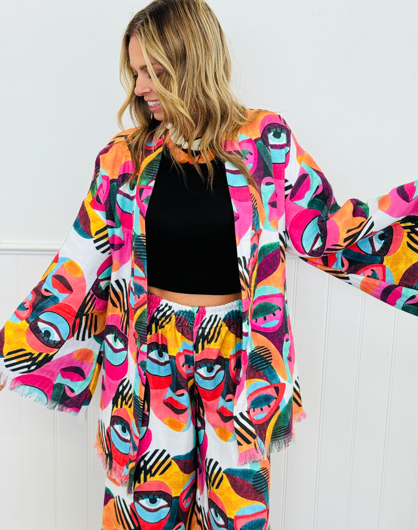 Karli Buxton Picasso Kaftan Set