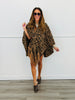 Leopard Wrapped in Style Poncho (OS)