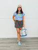 Polka Dot Drawstring Skort (Reg.) - 4 Colors