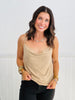 Shimmer Cowl Neck Camisole (Reg.) - 4 Colors