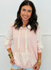 POL Pink Multi Knit Hooded Top (Reg)