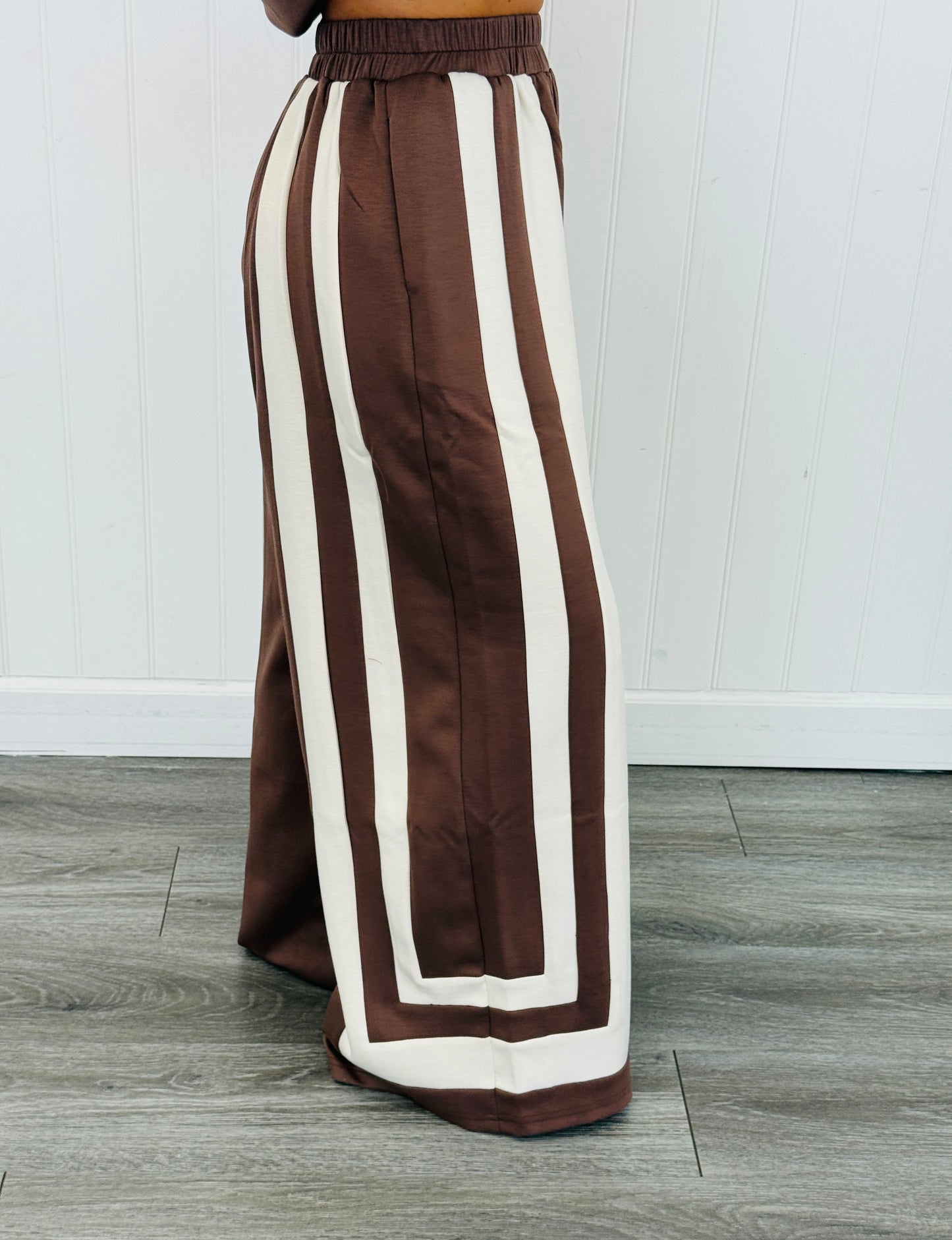 Mocha Latte Half Zip Sweatshirt & Pants Set (Reg & Plus)