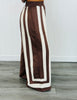 Mocha Latte Half Zip Sweatshirt & Pants Set (Reg & Plus)