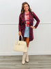 Essential Faux Suede Zip Detail Coat (Reg.)-4 Colors