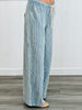 Denim Mineral Washed Pinstripe Drawstring Pants (Reg.)