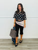 After Dark Polka Dot Emma Mesh Tee (Reg. and Plus)