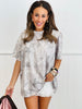 Lace Ruffle Tiered Mini Skirt (Reg.) - 2 Colors