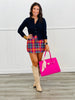 Patterned In Plaid Everyday Skort (Reg. and Plus)