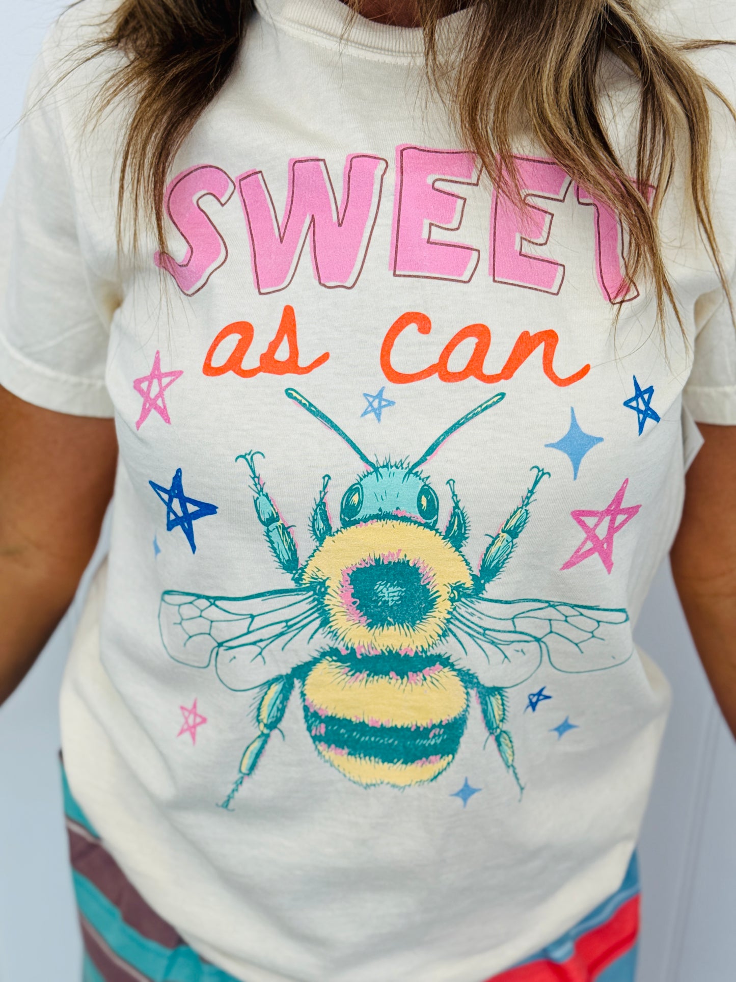 Sweet As Can Bee Graphic Tee (Reg. and Plus)
