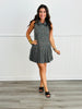 Black Box Pleats Mini Dress (Reg)