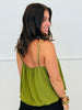 Bubble Hem Cami Tank Top (Reg.)-3 Colors
