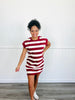 Bold Stripe Mini Dress (Reg)-4 Colors