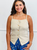 Strap Square Vest Top (Reg & Plus)-2 Colors