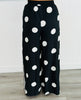 Black/White Polka Dot Top & Pants Set (Reg & Plus)